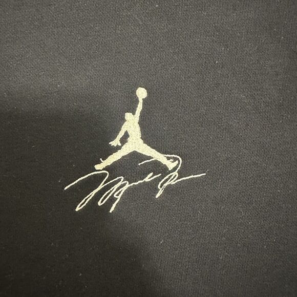 Air Jordan Essentials Fleece Pullover Hoodie Size XXL Men's Black FB7336 010 - Picture 5 of 11